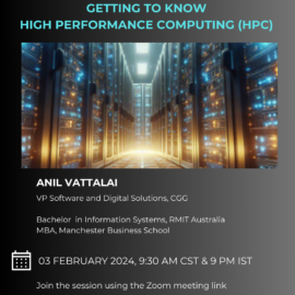 Getting to know High Performance Computing (HPC)