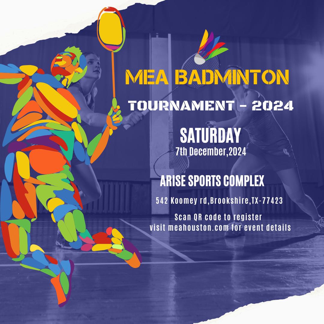 MEA Badminton Tournament 2024